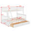 Twin Over Full Bunk Bed With Drawers-1899065390