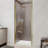32"-34"W X 72"H Semi-Frameless 180° Rotatable Pivot Shower Door With 1/4 Inches Tempered Glass-120349529