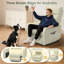 67cm Wide Home Theatre Recliner with Massager-1005327695