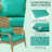 Tall Curved Backrest Chair,Patio Adirondack Chair With Rattan Wicker, Soft Cushions-736123394-736123393