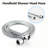 Dual Shower Head System With Tub Spout - High 2 In 1 Faucet Valve. 7 Spray Settings For A Soothing Bath. Finish. All Metal. 1.8 Gpm Flow Rate. 59" Hose. 1/2" Connector Size Valve System. Patterns &-118768029