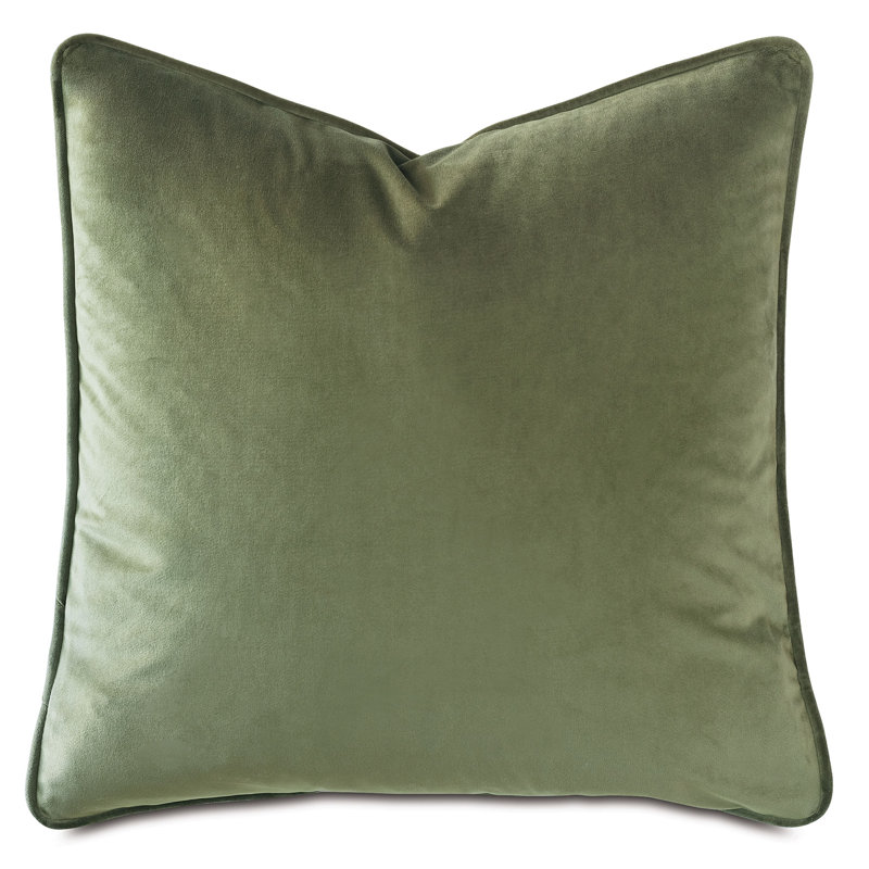 Vesper Square Pillow Cover & Insert, Olive