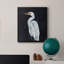 Calm Great Egret I, toile encadrée de qualité supérieure - prête à être accrochée-1638331818-1638331817