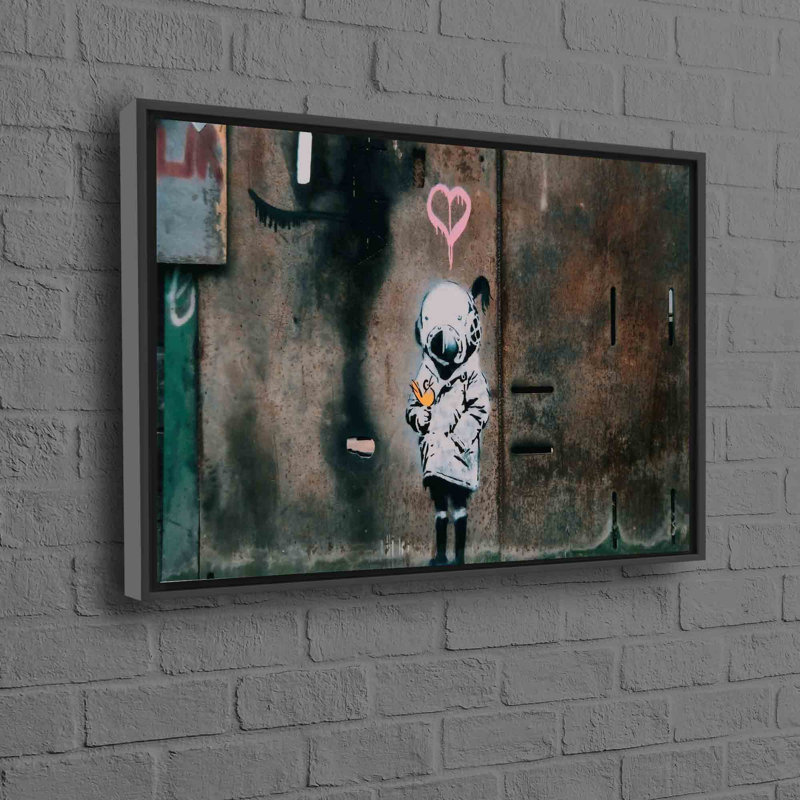 Print on Canvas, Black, 20 cm H x 30 cm W, Framed Print without Mat