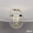  Glass Semi Flush Mount-79032438