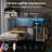Loft Bunk Bed with Desk, Stairs, Drawers and Storage Shelves, L-Shaped Metal Bunk Bed with Charging Station and LED Light-1360362526