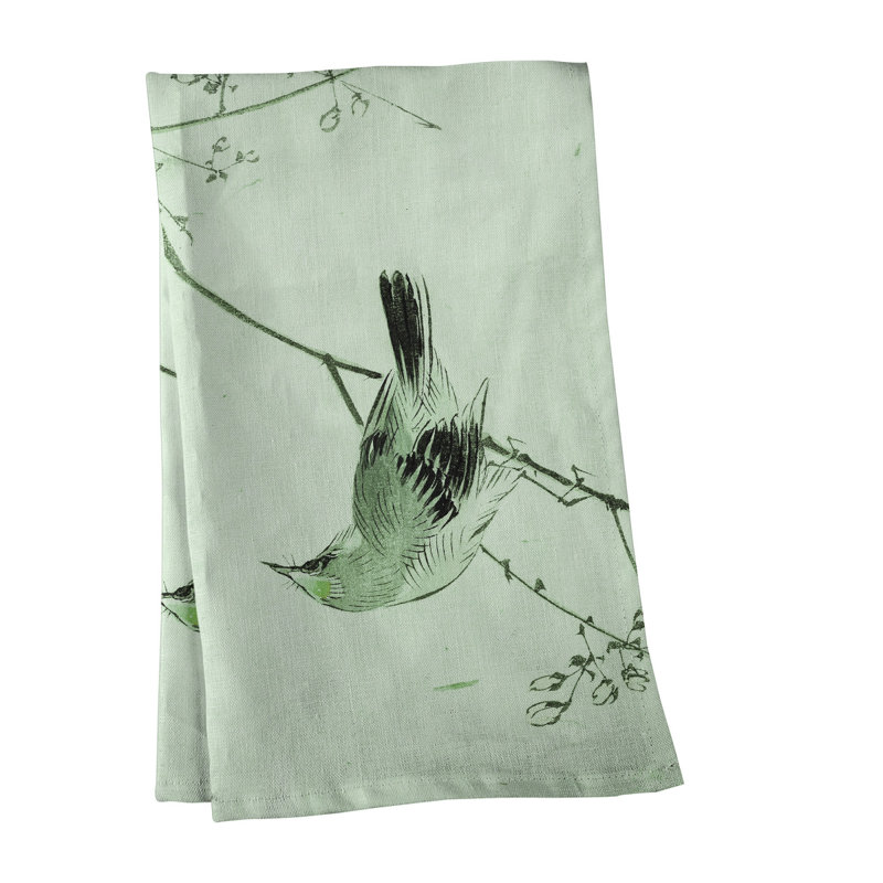 Tea Towel Kitchen Towel, Poly Twill, Green