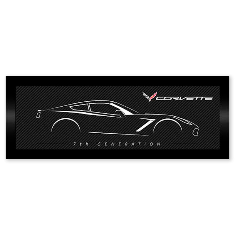 " C7 Corvette Outline "