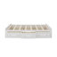 Structure de lit plateforme en bois grand format avec six tiroirs-6004116
