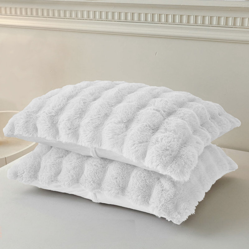 Luxury Thermal Supersoft Pillowcase Pair - Set of 2  , White