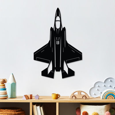 Elegant Decorative Metal Wall Accessory, Black, 23.6 x 16.1 inches | 100% Metal Construction, Thickness: 0.06 inches | Lightweight at 1.9 lbs, Perfect for Home Décor & Modern Aesthetic, Durable and Stylish Design