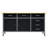 Kobbe 63" W x 23.6" D x 33.5" H Steel Workbench