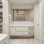 Armoire de salle de bain minimaliste de style italien