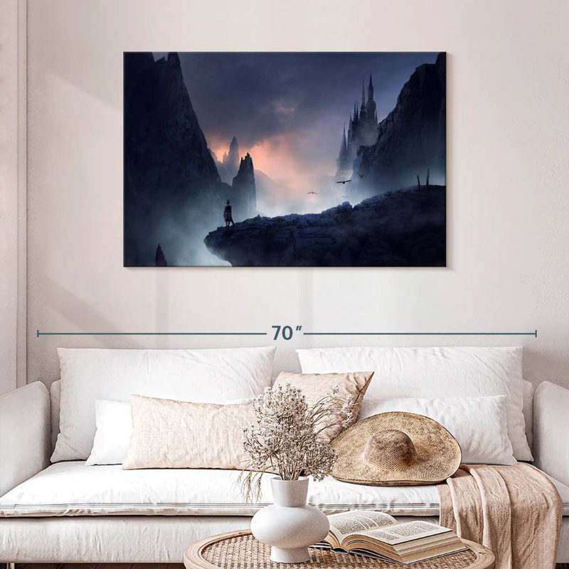 Kelan Warrior Dreamscape, H 30 po x l 45 po