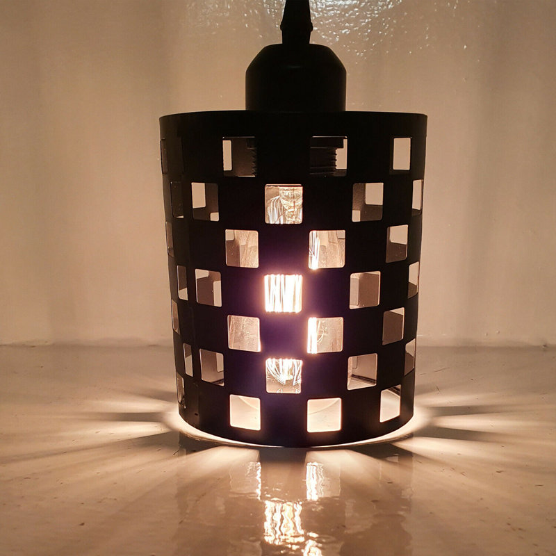 Roessler 3 - Light Black Cluster Pendant