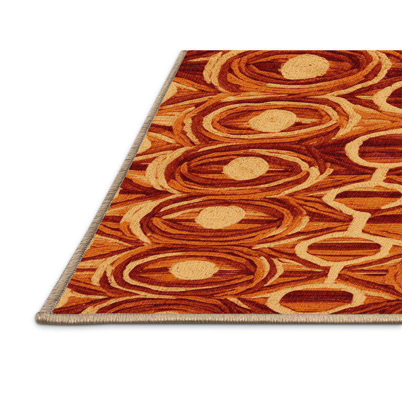  Tapis lavable Jalebi Desserts, Carré 7 pi