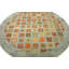 Tapis bleu / vert Abrigail-22945791