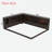 Wood Daybed With Storage Shelves, Usb Ports And Led-245445041