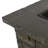 Altair Concrete Propane Fire Pit Table with Hidden Fuel Tank