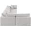 Canapé modulaire réversible en velours de 160 po de large Ivalin-87141447