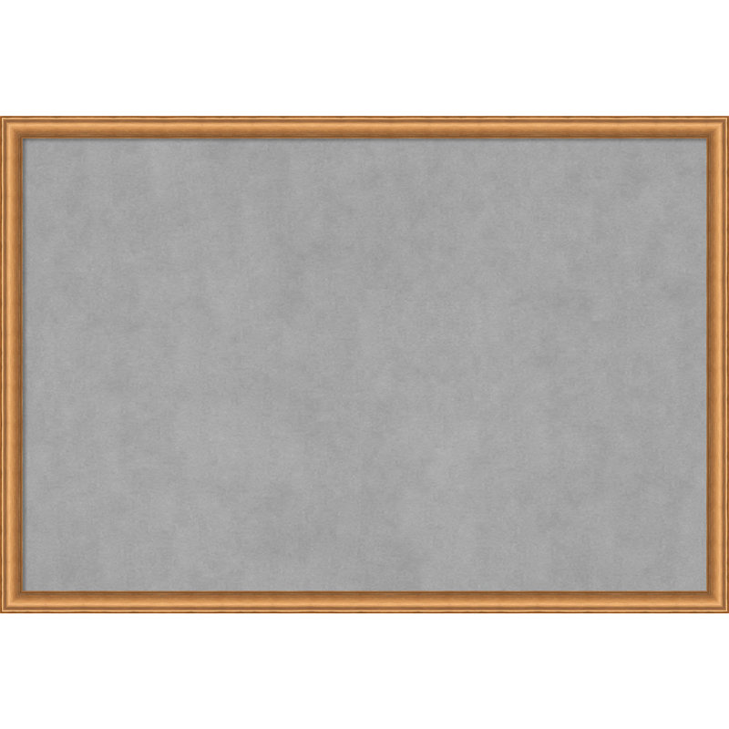 Tableau magnétique magnétique en métal, H 26 po x l 38 po, Bronze