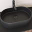 Meuble-lavabo sur pied simple 36 po avec comptoir en pierre frittée
