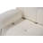 Elegant 2-Seat Sofa, Cream Color, 74.8 x 37.4 x 29.5 inches | Durable Beech Wood & Chipboard Frame, 100% Polyester Fabric | 28 DNS Foam for Comfortable Back Support | Customizable with Modular Units