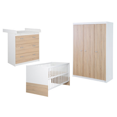 Gabriella Convertible 3 -Piece Nursery Furniture Set
