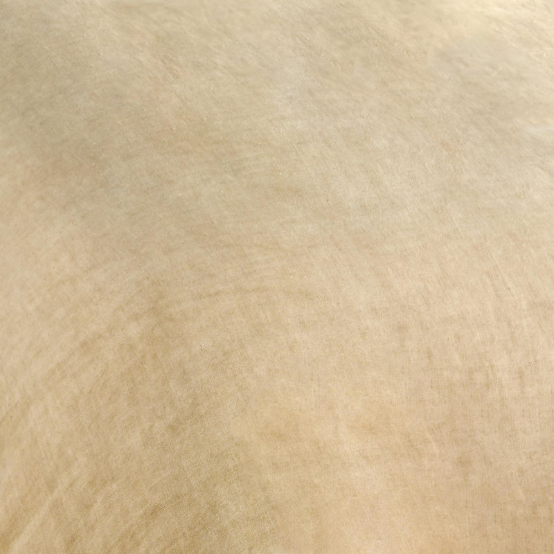 Paloma Hemp Fabric King Duvet, King Duvet Cover, Amber