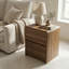Ensemble de 2 tables de chevet 2 tiroirs Arden