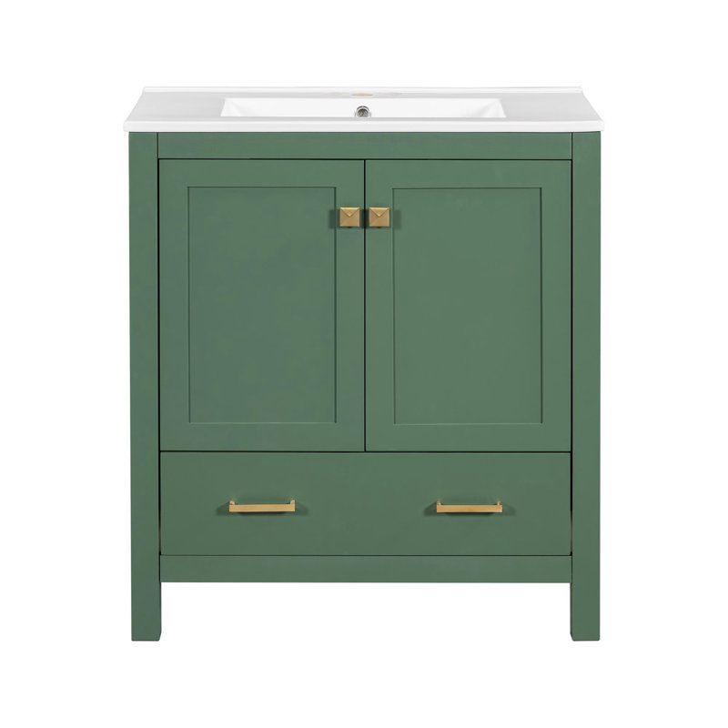 Meuble-lavabo autoportant 30 po