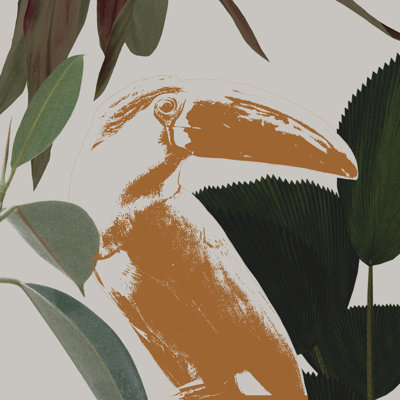 Tropical Bird III by Annie Warren - Wrapped Canvas Print