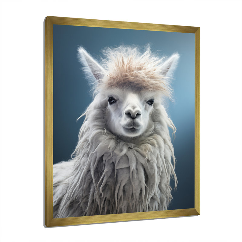 " Alcapas Whispering I ", Gold Picture Framed, 20" H x 12" W x 1" D