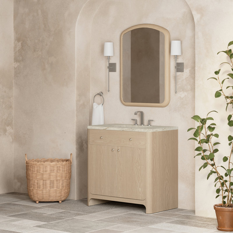 Gracyn 36" Single Vanity, Coastal Driftwood, Tajnar Eclos