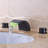Round Rainfall Shower Head Combo with Hand Shower and Wall Mount Mixer