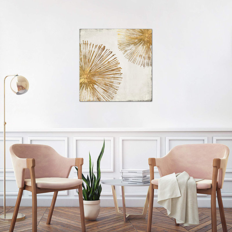 Gold Star I - Wrapped Canvas Print, 45.72 cm H x 45.72 cm W x 1.91 cm D