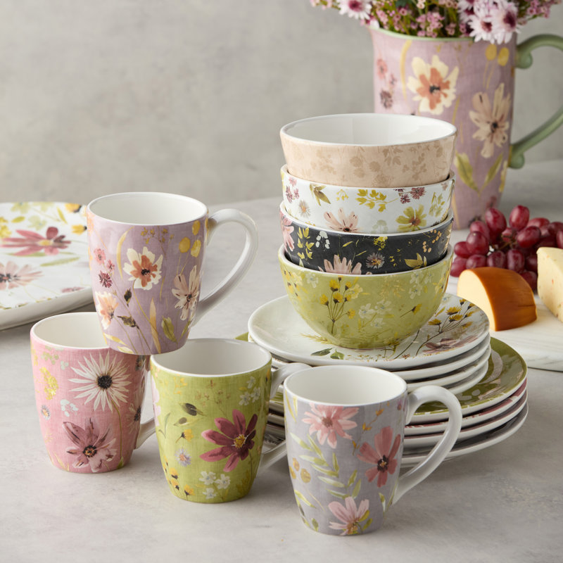 Service de table 16 pièces Wildflowers