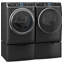 5.3 Cu. Ft. High Efficiency Smart Front Load Washer in Silver/Black