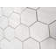 Bianco Dolomite 4 "Hexagon Mat