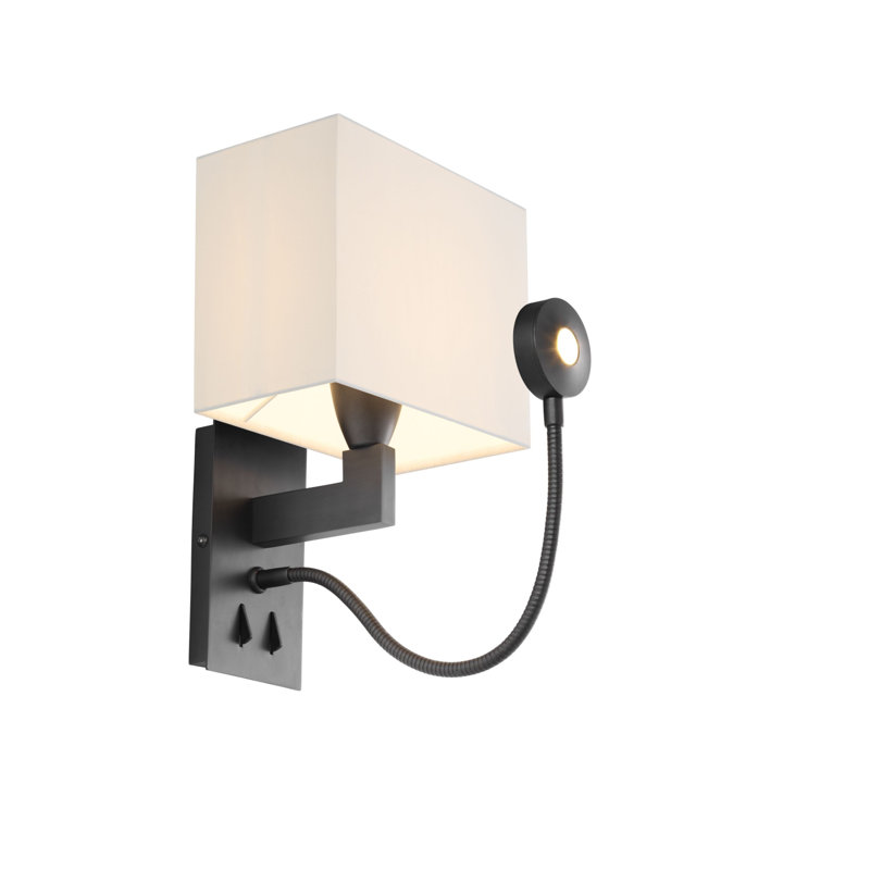 1 - Light Armed Sconce, Bronze