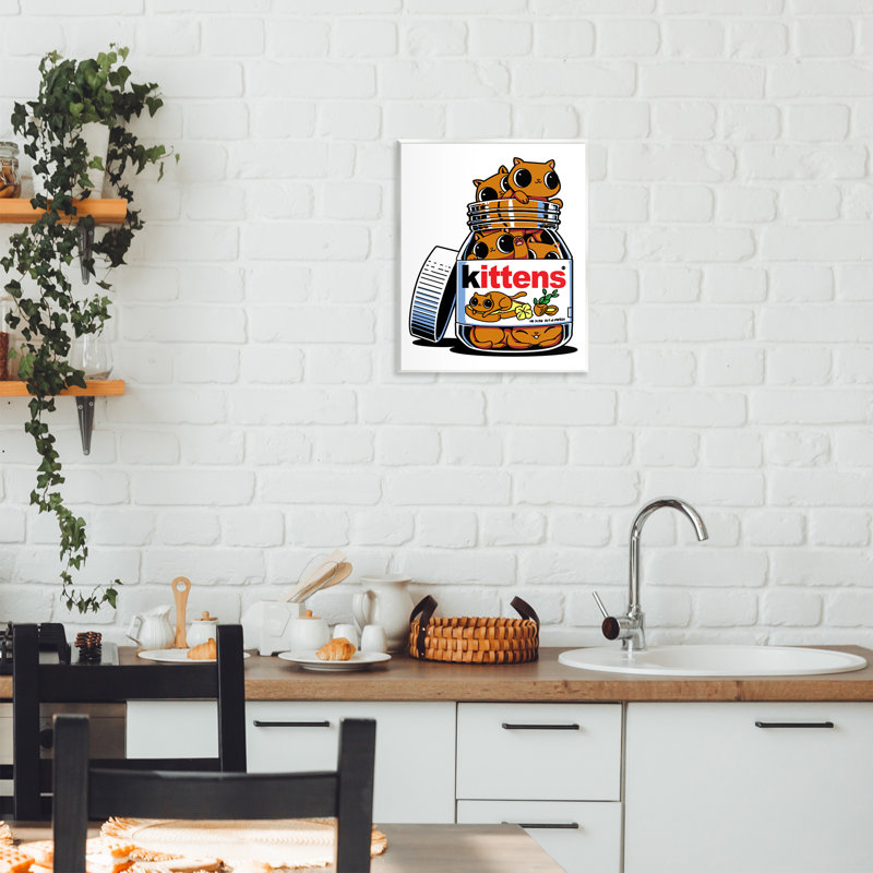 Hazelnut Spread Cats Wall Plaque, design by Tobe Fonseca
