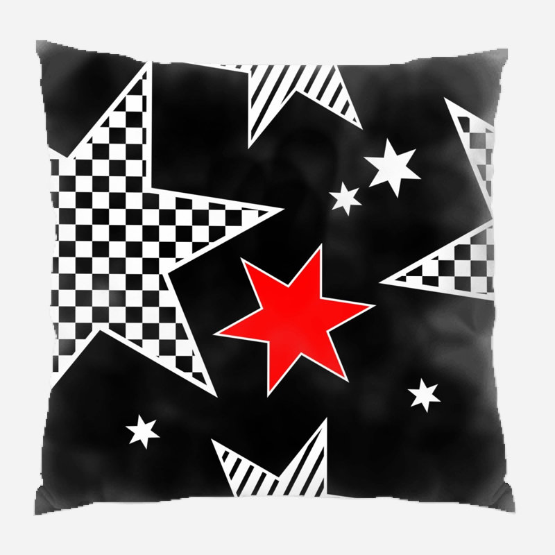 Coussin de jeté stars, Intérieur