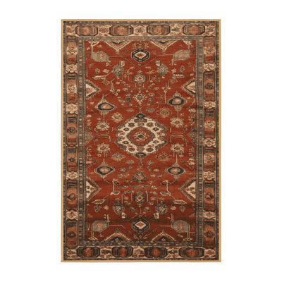 Machine Washable Turkish Brown Area Rug