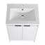 Meuble-lavabo autoportant 48 po avec lavabo en résine