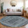Machine Washable Indoor/Outdoor Xhevrie ACN1725 Blue Rug