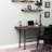 Heavy Duty Industrial Black Steel Pipe "O" Design Desk Kit