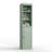 100% Solid Wood 16.5" Bathroom Storage Cabinet with Solid Doors and Adjustable Shelves-49804029