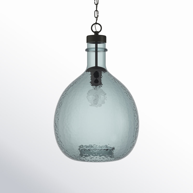 Rochester 1 - Light Single Pendant, Antique Bronze