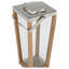 Lanai Teak And Glass Hurricane - SM-1866816043