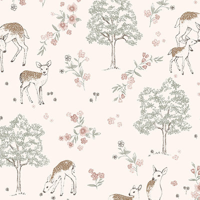 Papier peint Borastapeter Deer Love